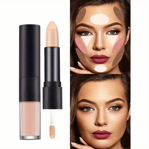 Moisturizing Natural Double Head Concealer Stick